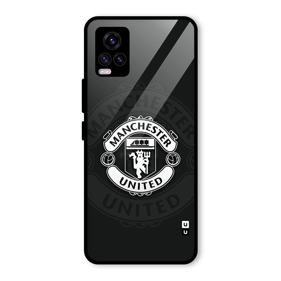 Manchester United Glass Back Case for Vivo V20 2021