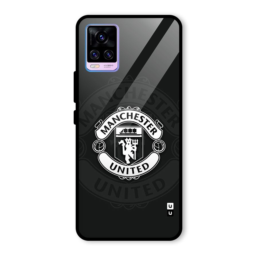 Manchester United Glass Back Case for Vivo V20 Pro