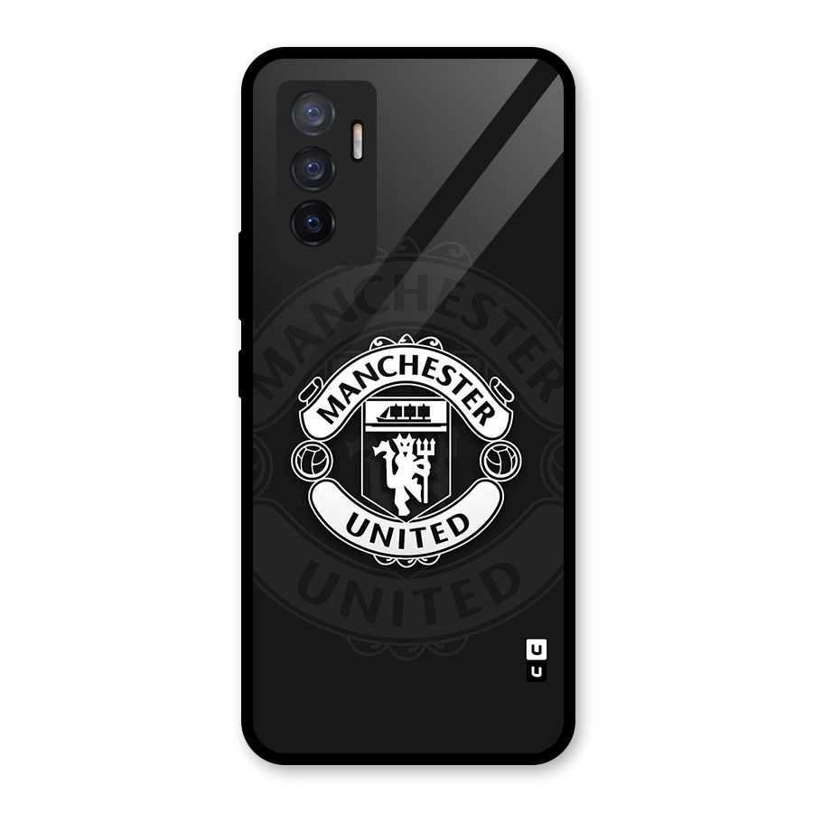 Manchester United Glass Back Case for Vivo V23e