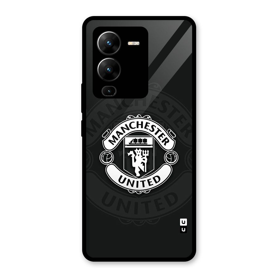 Manchester United Glass Back Case for Vivo V25 Pro