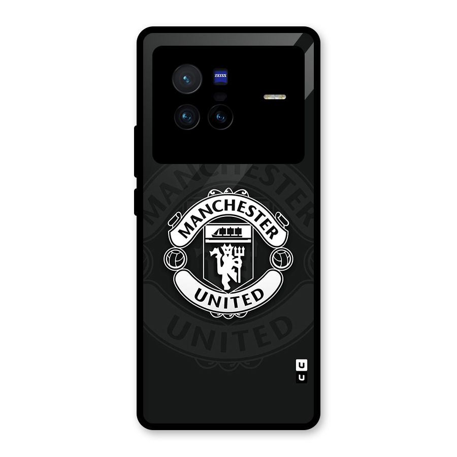 Manchester United Glass Back Case for Vivo X80