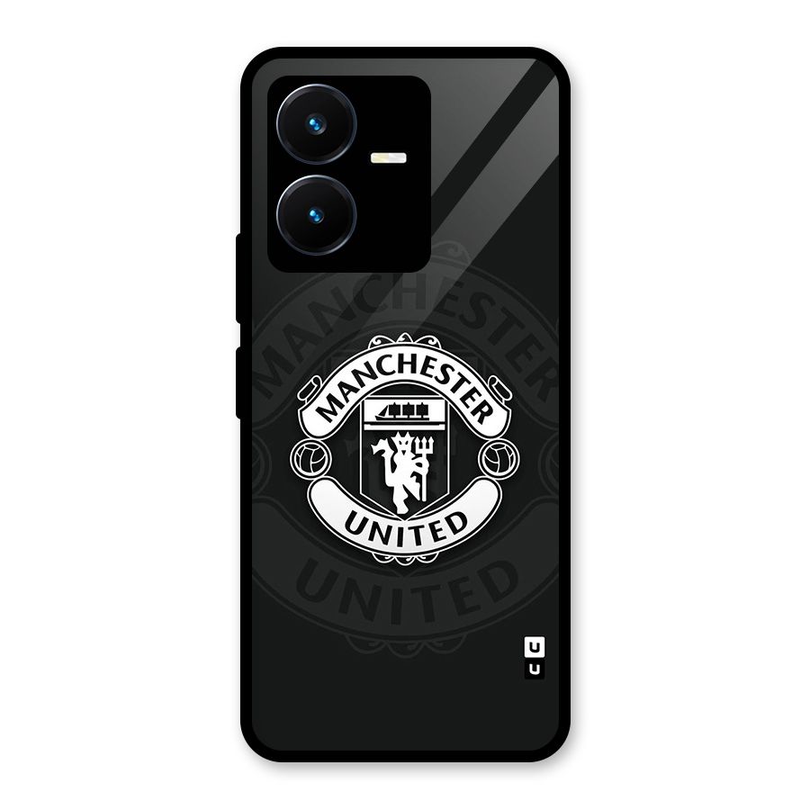 Manchester United Glass Back Case for Vivo Y22s