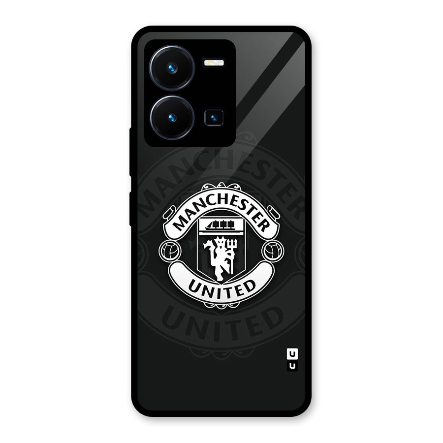 Manchester United Glass Back Case for Vivo Y35