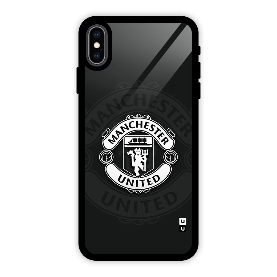 Manchester United Glass Back Case for iPhone XS Max