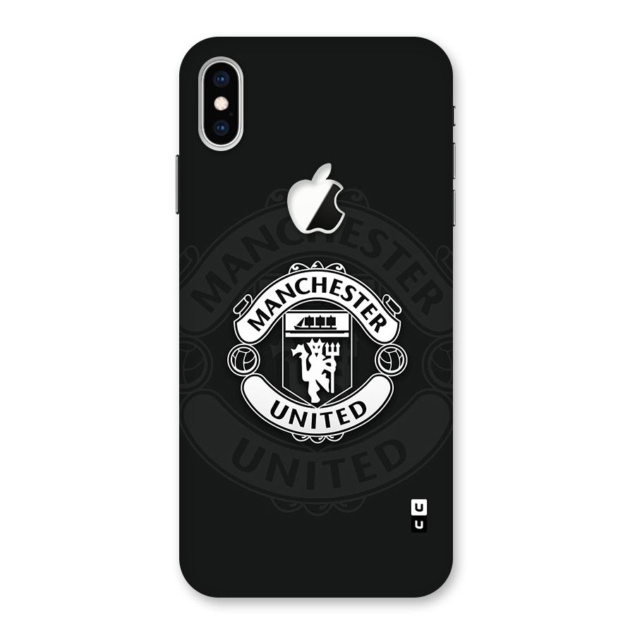 Manchester United Back Case for iPhone XS Max Apple Cut