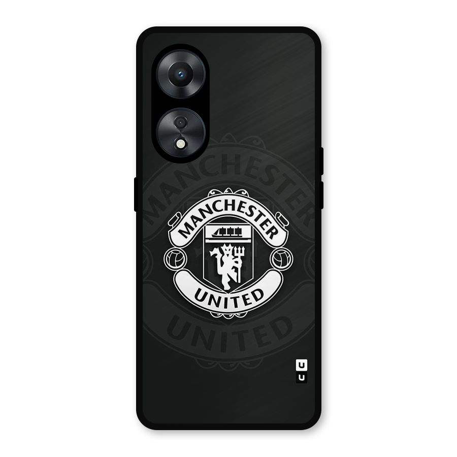 Manchester United Metal Back Case for Oppo A78