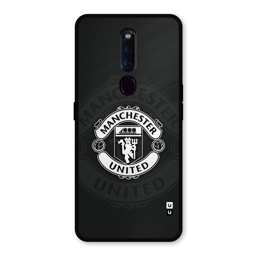 Manchester United Metal Back Case for Oppo F11 Pro