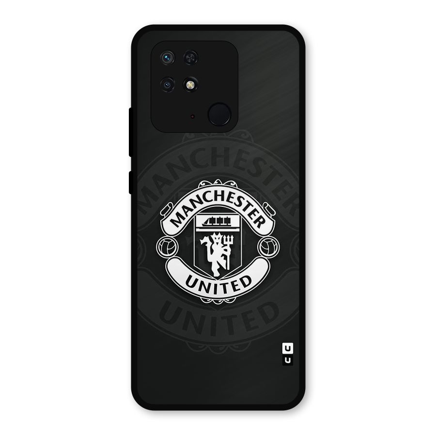Manchester United Metal Back Case for Redmi 10 Power