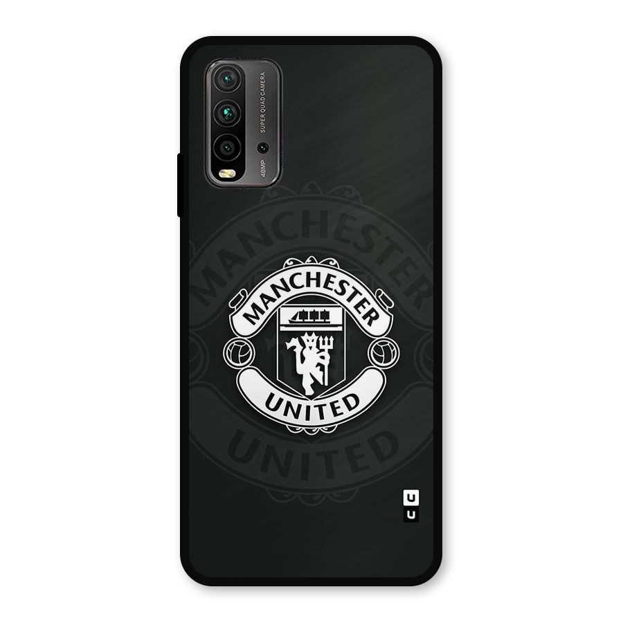Manchester United Metal Back Case for Redmi 9 Power