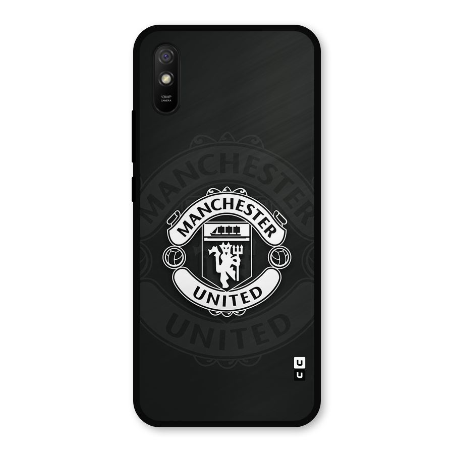 Manchester United Metal Back Case for Redmi 9i