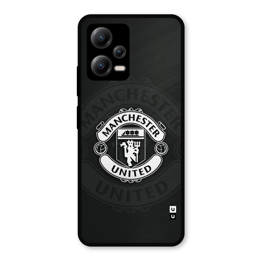 Manchester United Metal Back Case for Redmi Note 12 5G