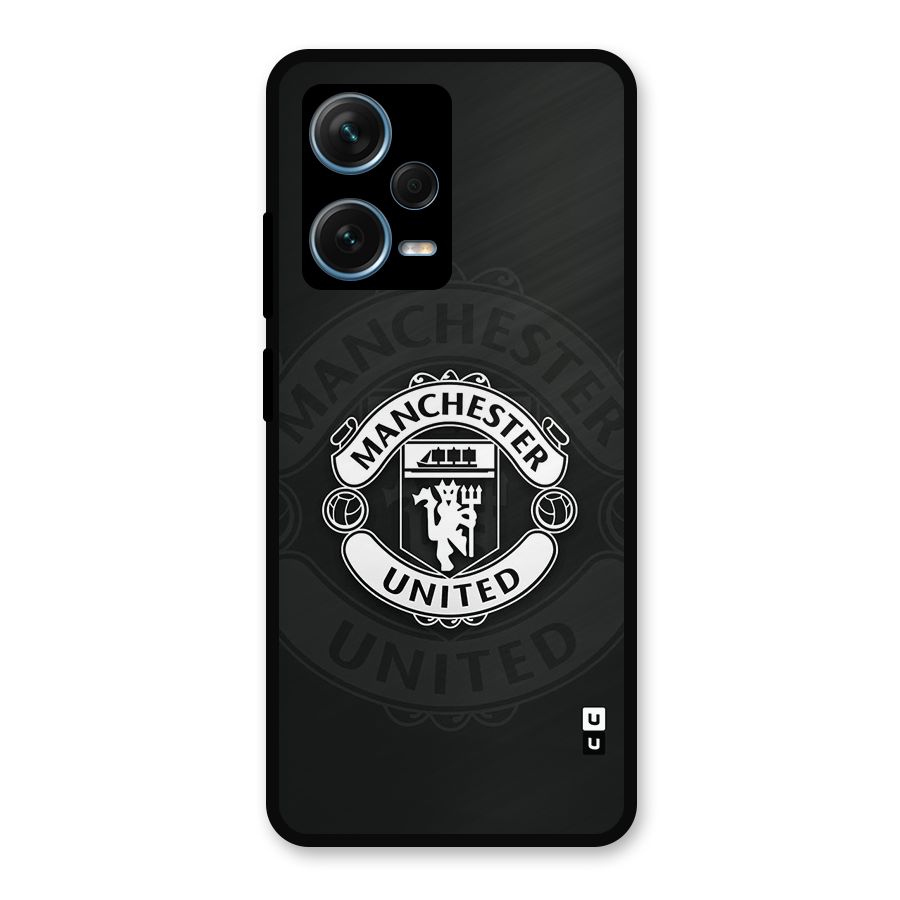 Manchester United Metal Back Case for Redmi Note 12 Pro Plus 5G