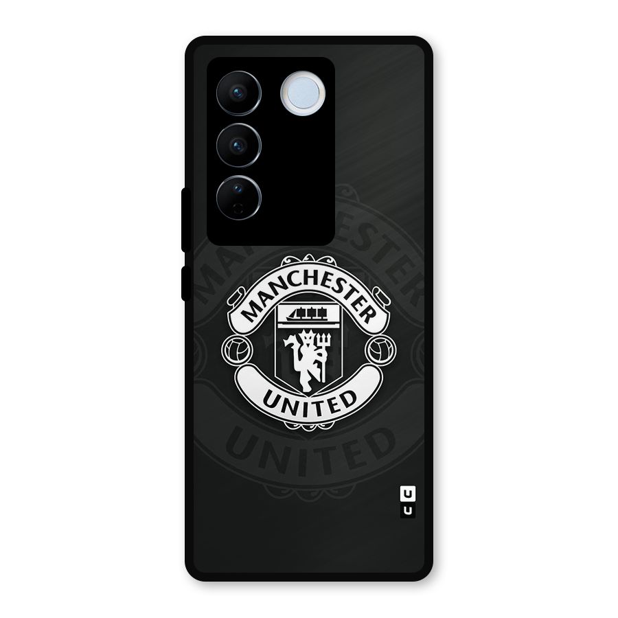 Manchester United Metal Back Case for Vivo V27