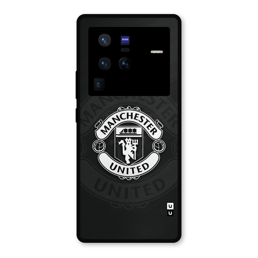 Manchester United Metal Back Case for Vivo X80 Pro