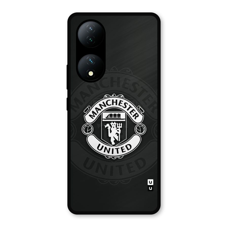 Manchester United Metal Back Case for Vivo Y100a