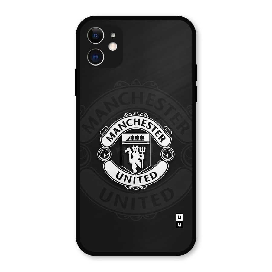 Manchester United Metal Back Case for iPhone 11