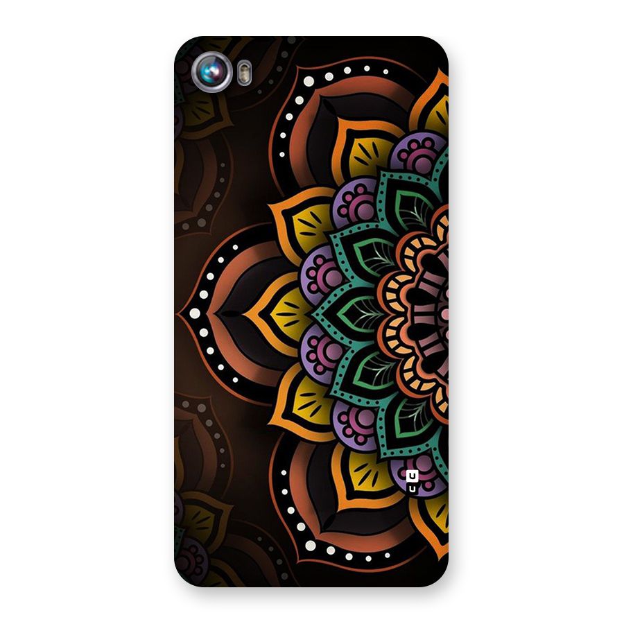 Mandala Artist Back Case for Canvas Fire 4 (A107)