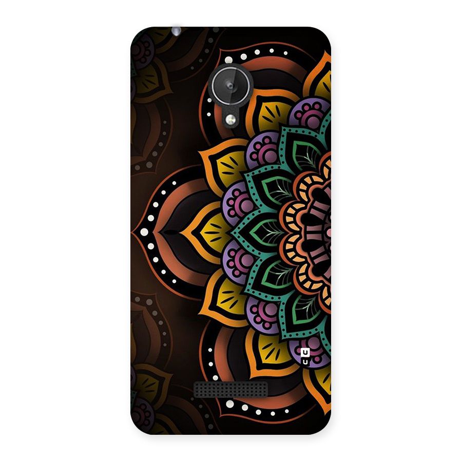 Mandala Artist Back Case for Canvas Spark Q380