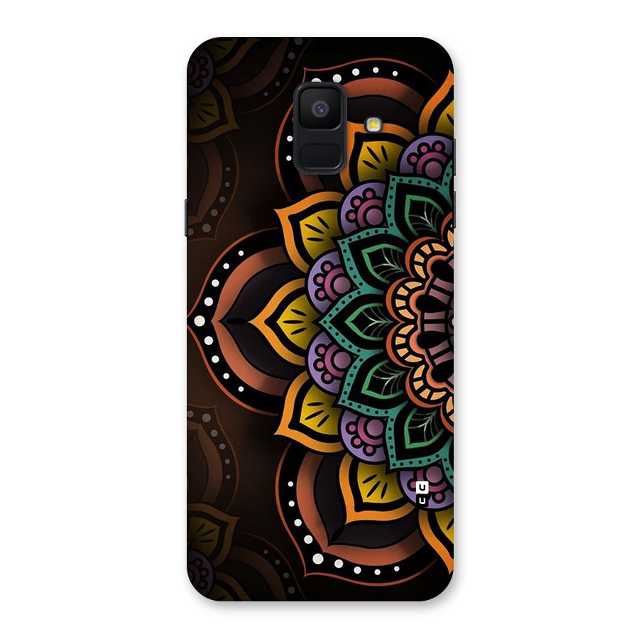 Mandala Artist Back Case for Galaxy A6 (2018)