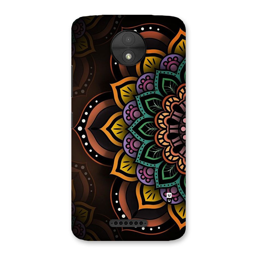 Mandala Artist Back Case for Moto C