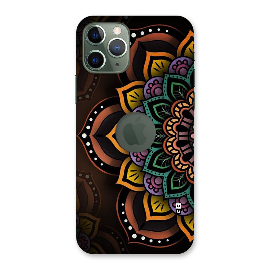 Mandala Artist Back Case for iPhone 11 Pro Logo Cut