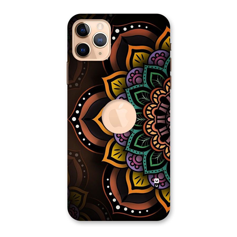 Mandala Artist Back Case for iPhone 11 Pro Max Logo Cut