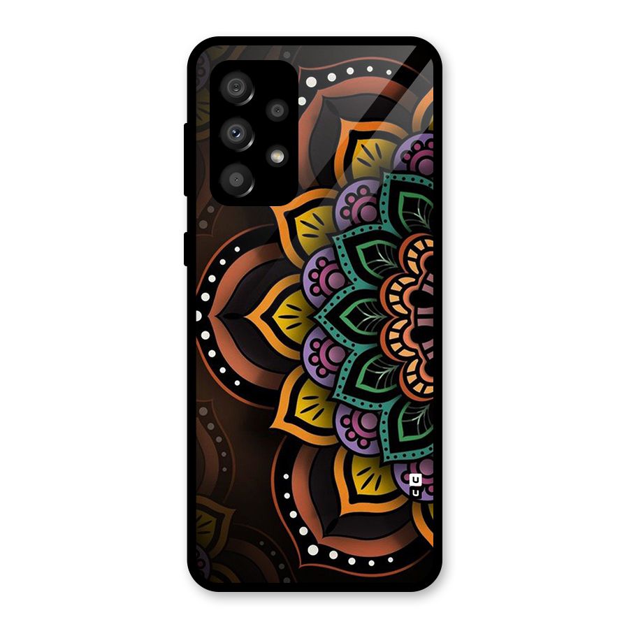 Mandala Artist Glass Back Case for Galaxy A32