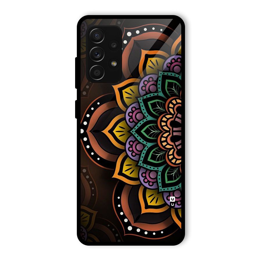 Mandala Artist Glass Back Case for Galaxy A53 5G