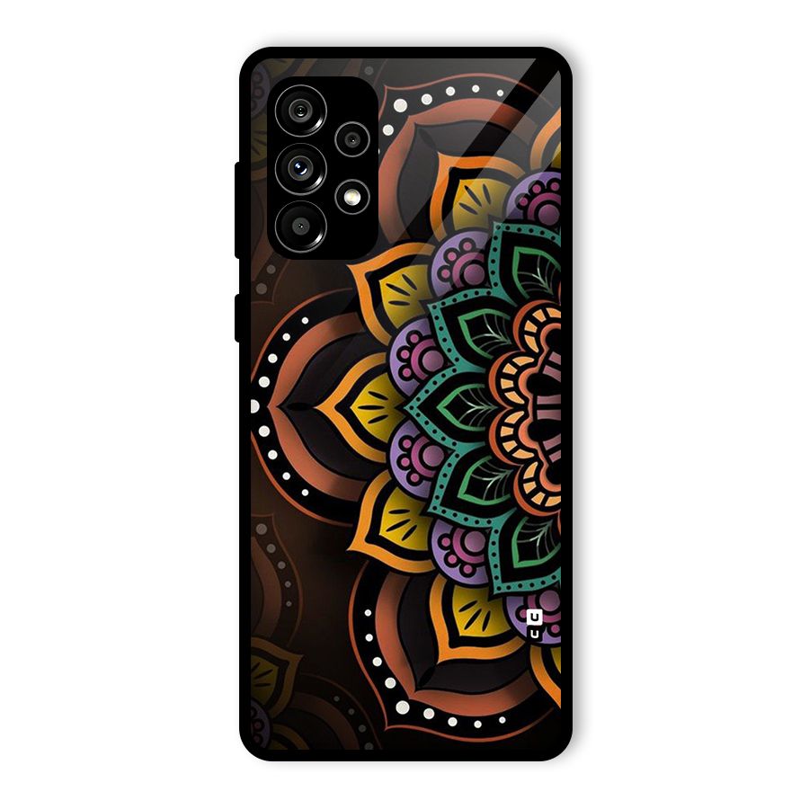 Mandala Artist Glass Back Case for Galaxy A73 5G