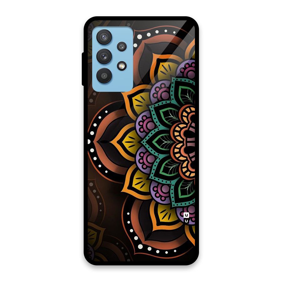Mandala Artist Glass Back Case for Galaxy M32 5G