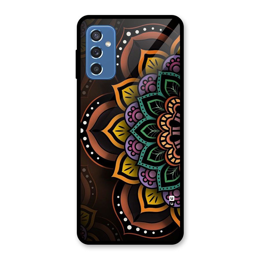 Mandala Artist Glass Back Case for Galaxy M52 5G