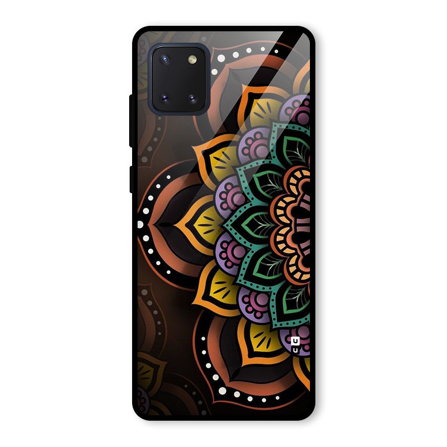 Mandala Artist Glass Back Case for Galaxy Note 10 Lite