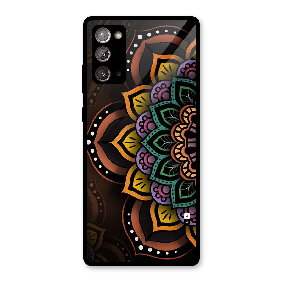 Mandala Artist Glass Back Case for Galaxy Note 20