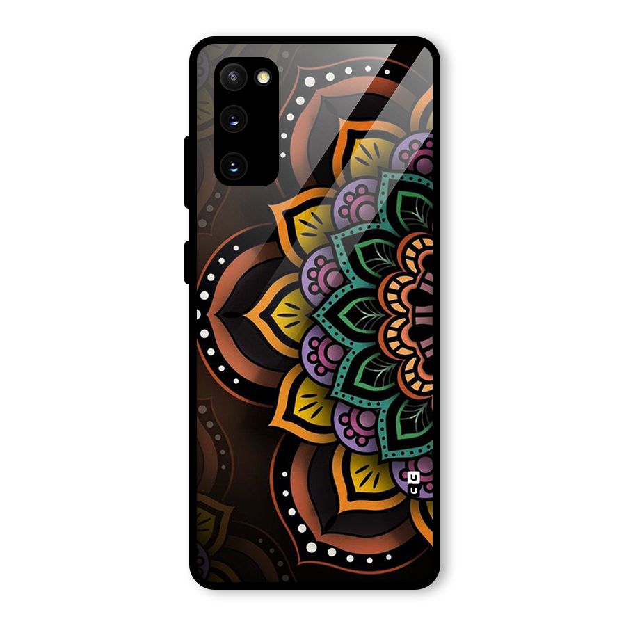 Mandala Artist Glass Back Case for Galaxy S20 FE 5G