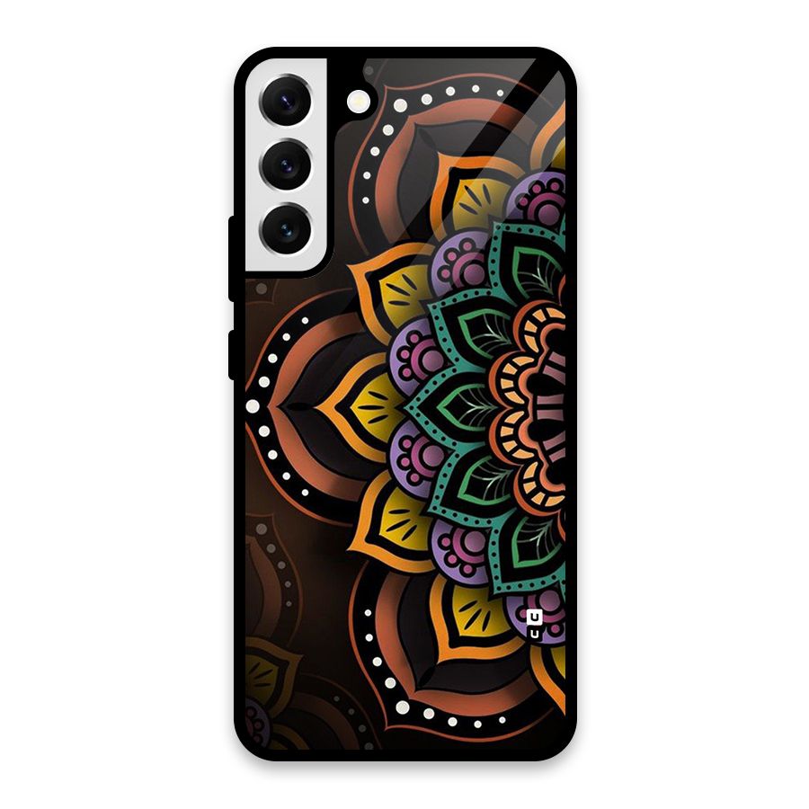 Mandala Artist Glass Back Case for Galaxy S22 Plus 5G