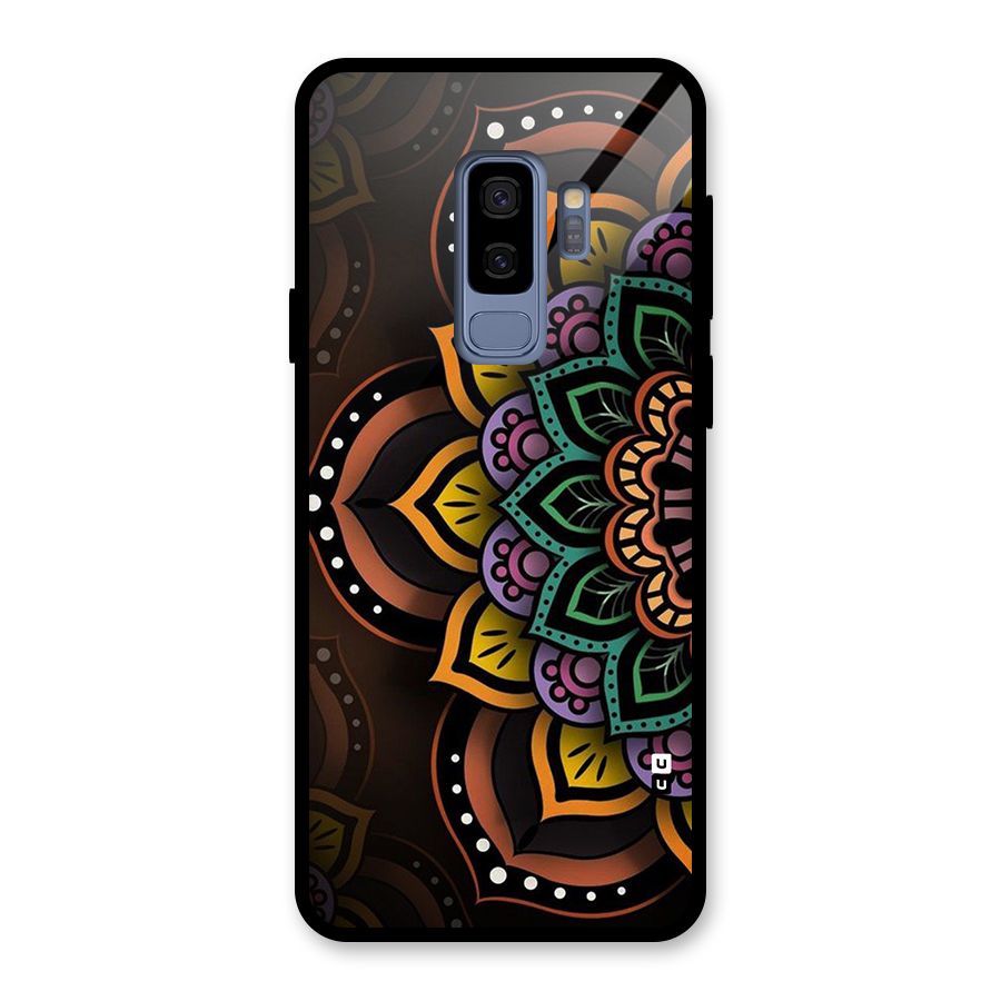 Mandala Artist Glass Back Case for Galaxy S9 Plus