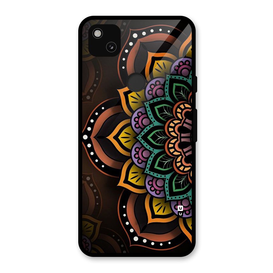 Mandala Artist Glass Back Case for Google Pixel 4a