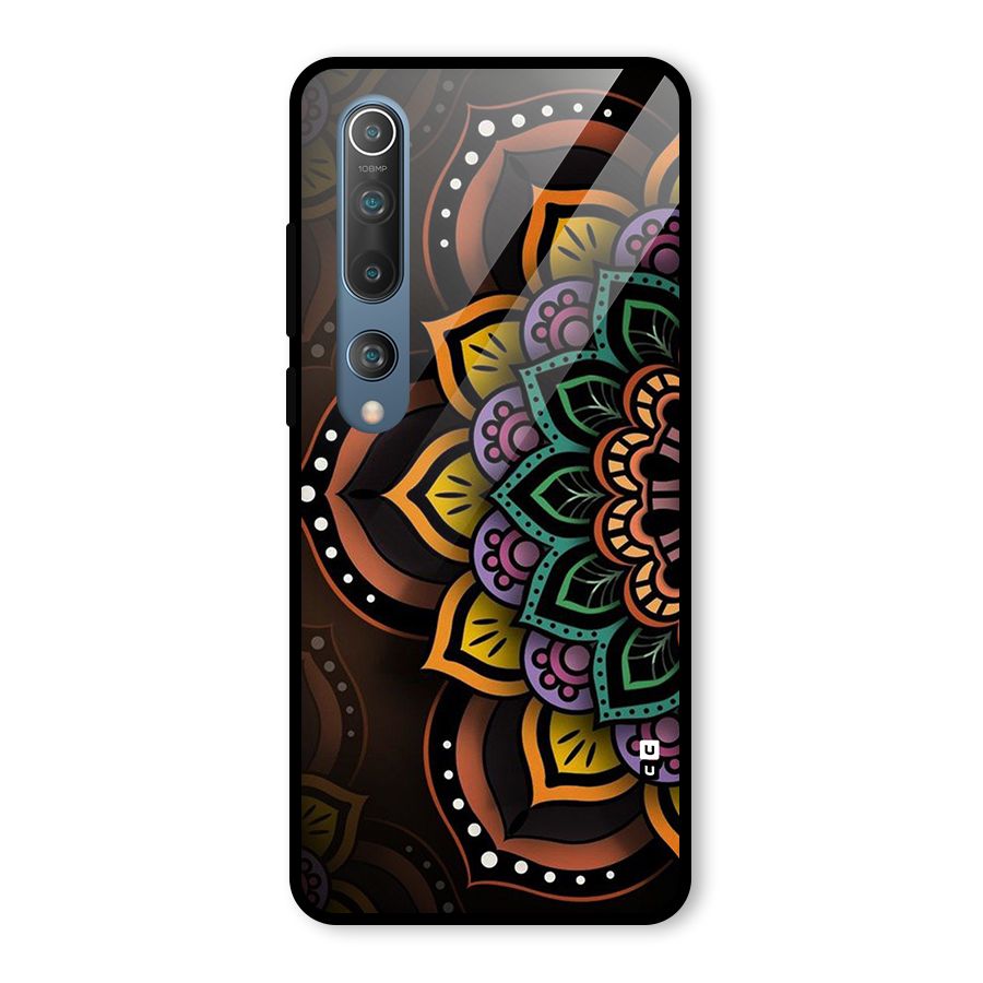 Mandala Artist Glass Back Case for Mi 10