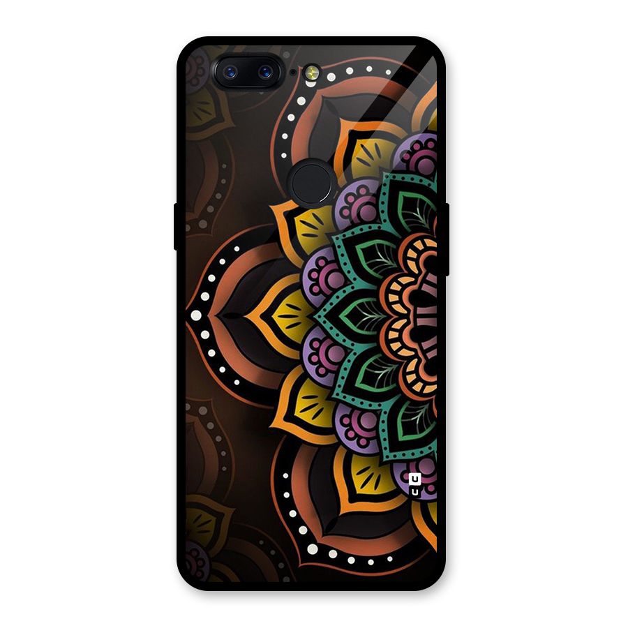 Mandala Artist Glass Back Case for OnePlus 5T