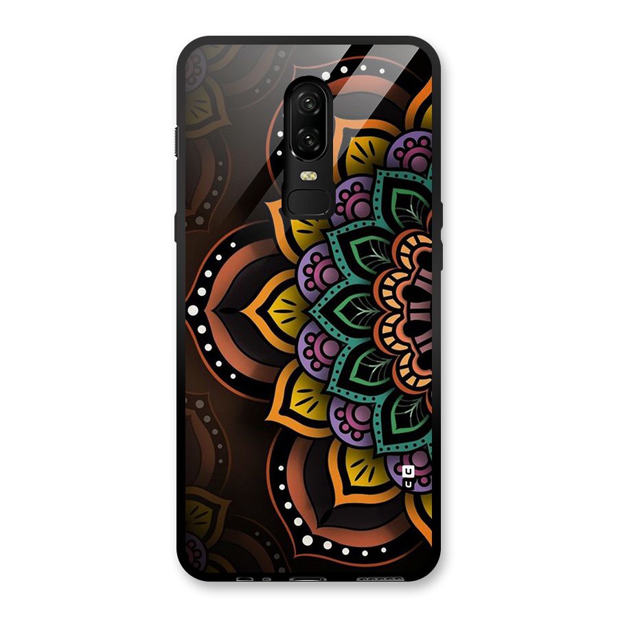 Mandala Artist Glass Back Case for OnePlus 6