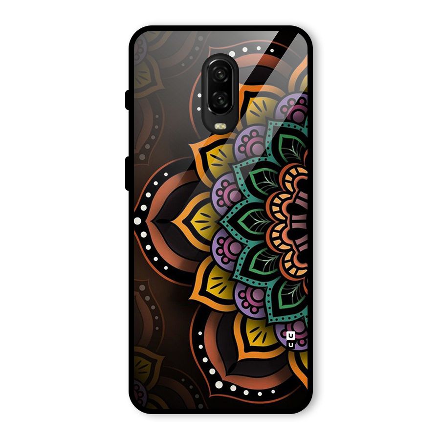 Mandala Artist Glass Back Case for OnePlus 6T