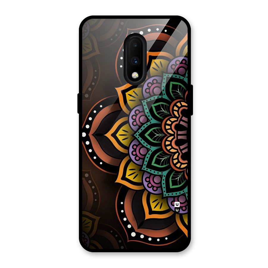 Mandala Artist Glass Back Case for OnePlus 7