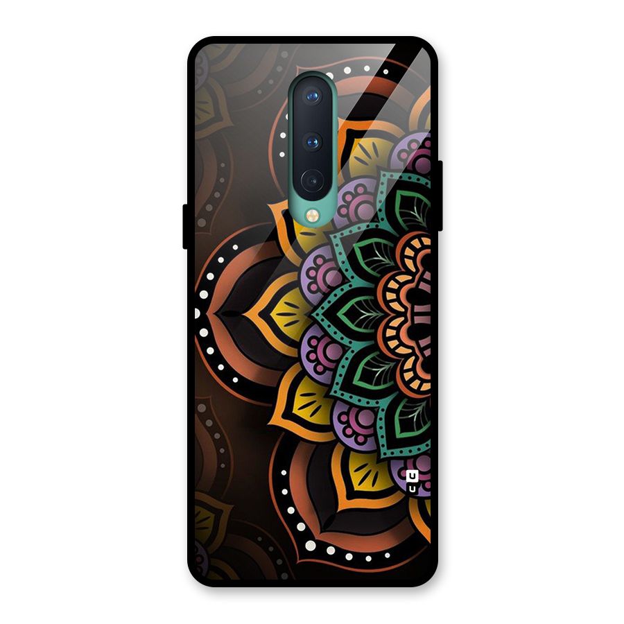 Mandala Artist Glass Back Case for OnePlus 8