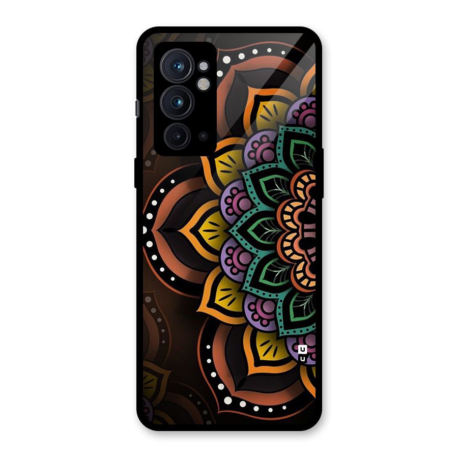 Mandala Artist Glass Back Case for OnePlus 9RT 5G
