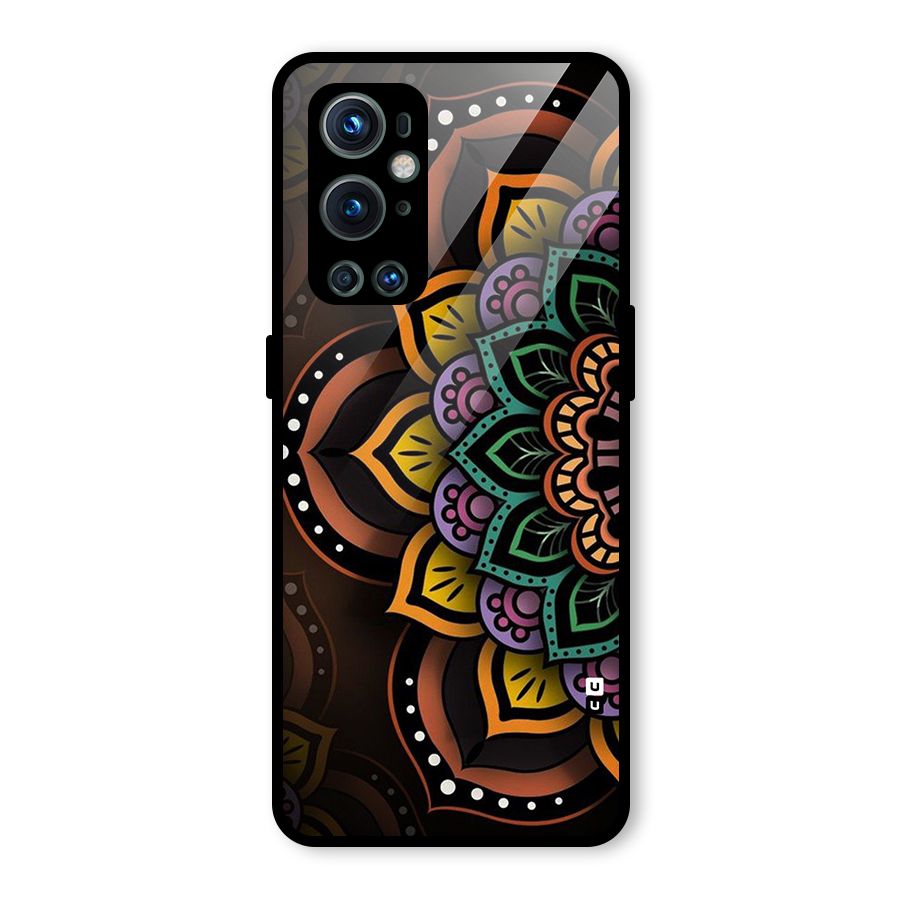 Mandala Artist Glass Back Case for OnePlus 9 Pro