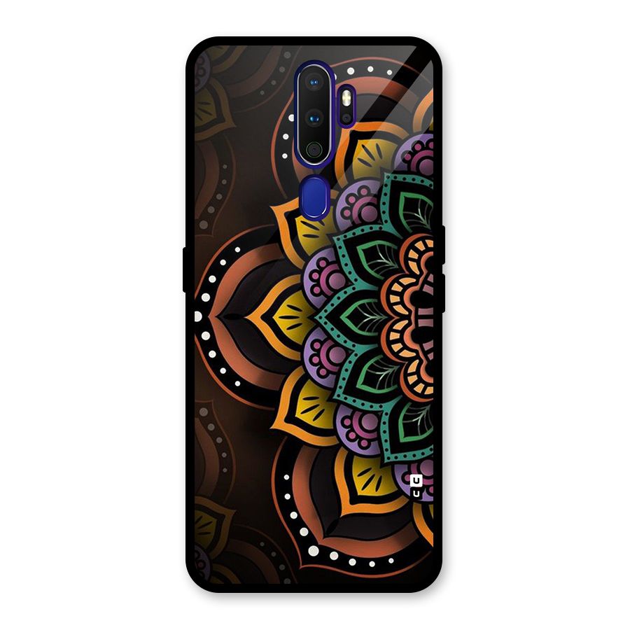 Mandala Artist Glass Back Case for Oppo A9 (2020)