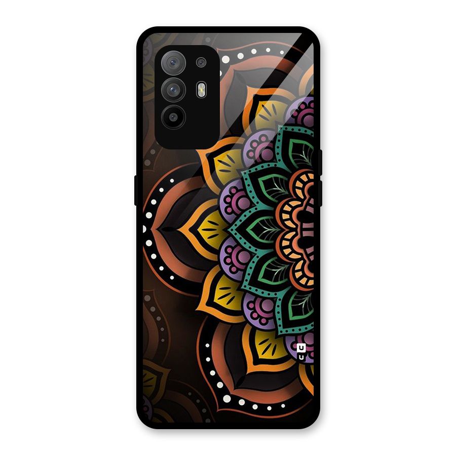 Mandala Artist Glass Back Case for Oppo F19 Pro Plus 5G