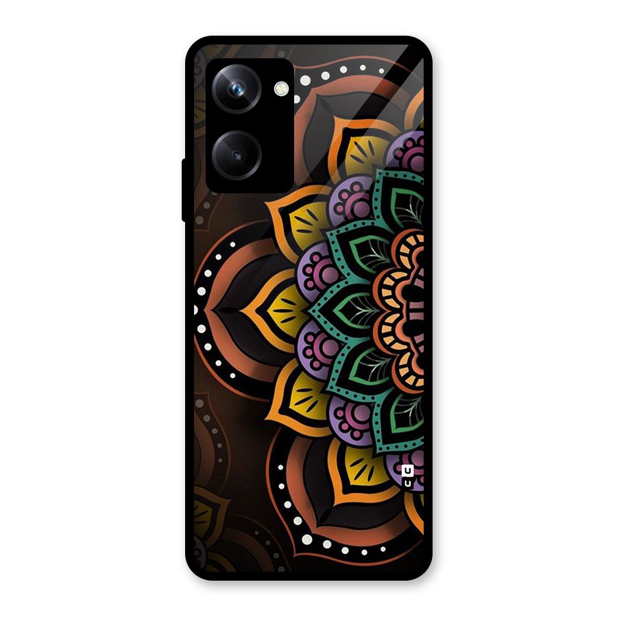 Mandala Artist Glass Back Case for Realme 10 Pro