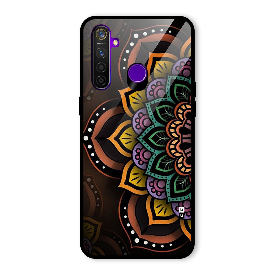 Mandala Artist Glass Back Case for Realme 5 Pro
