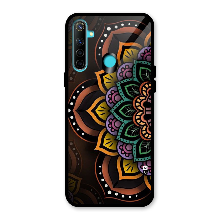 Mandala Artist Glass Back Case for Realme 5s
